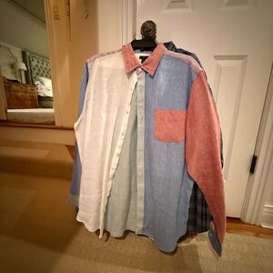 J. Crew Multicolor Casual Button Down Shirt